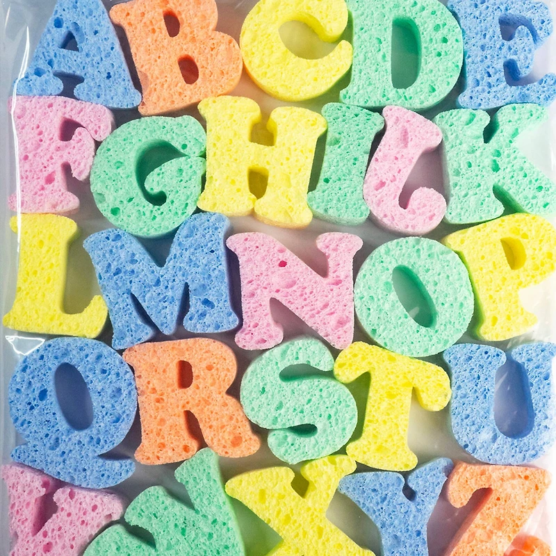 Captain Creative® Uppercase Alphabet Super Sponges Set