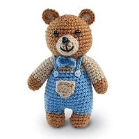 6 Pack: Intermediate Bear Amigurumi Crochet Kit by Loops & Threads®