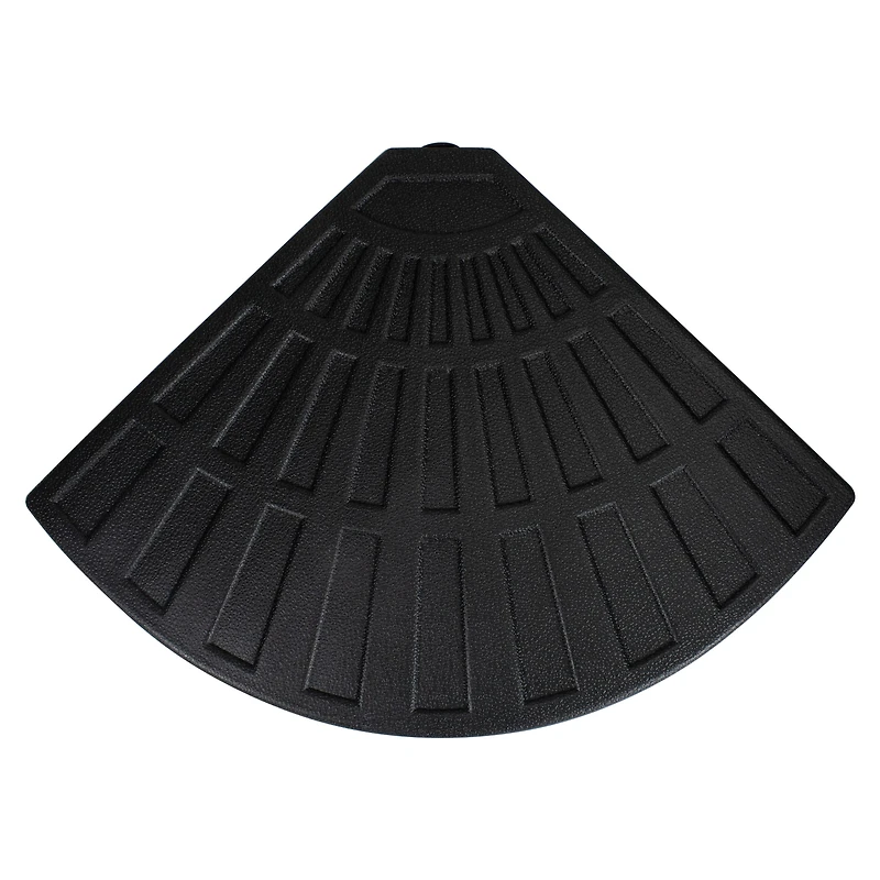 26" Black Fan Off-Set Umbrella Base