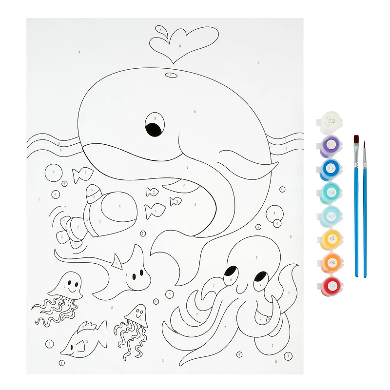 Sea Life Paint by Number Kit by Creatology™