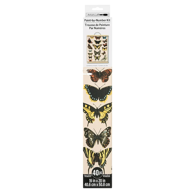 Butterflies Paint-by-Number Kit by Artist's Loft®