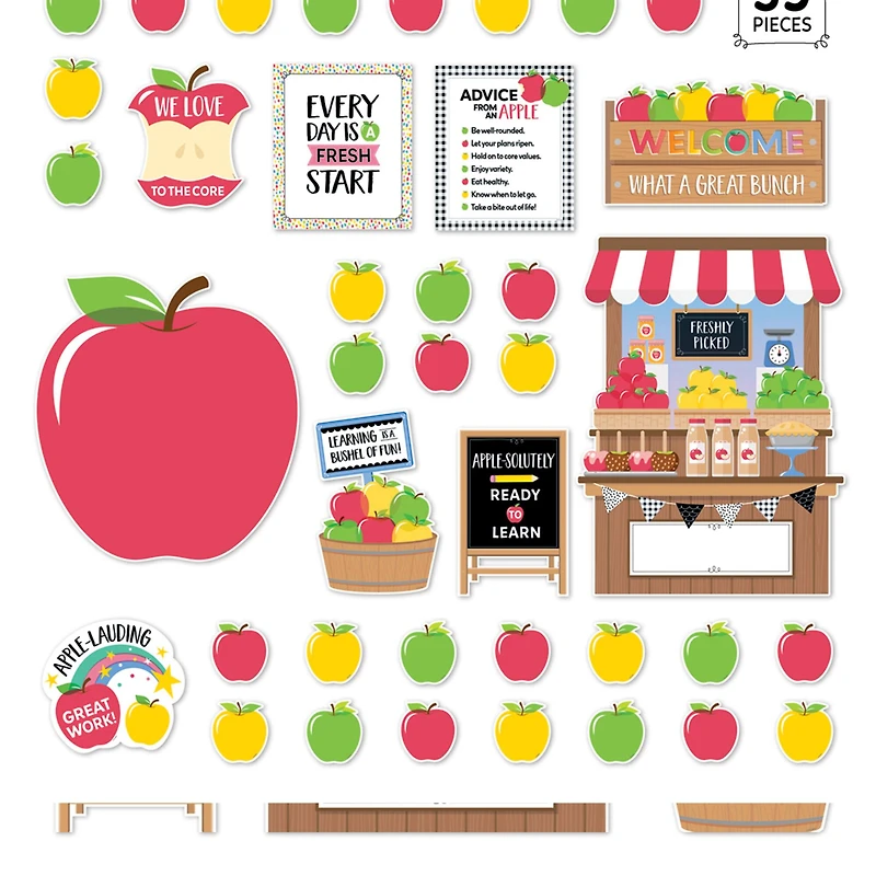 Creative Teaching Press® Apple Time Bulletin Board Set