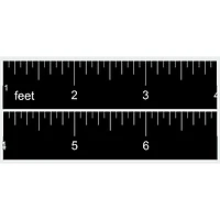 RoomMates Growth Chart Chalk Ruler Peel & Stick Giant Decal