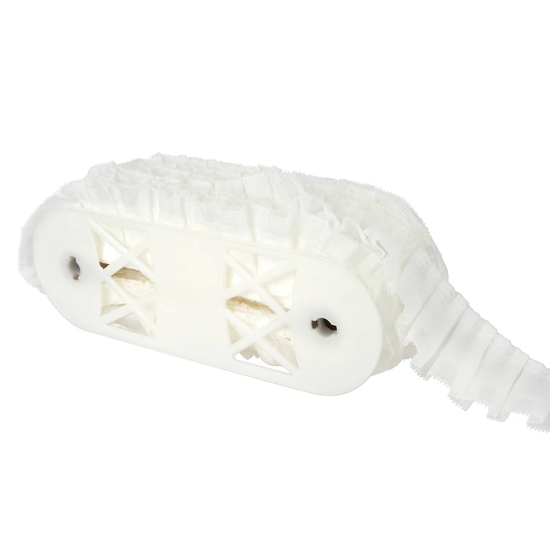 2.25" White Ruffled Trim by Celebrate It®