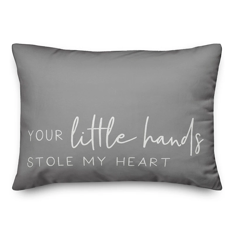 20" x 14" Your Little Hands Indoor/Outdoor Pillow