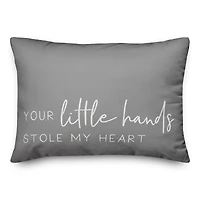 20" x 14" Your Little Hands Indoor/Outdoor Pillow