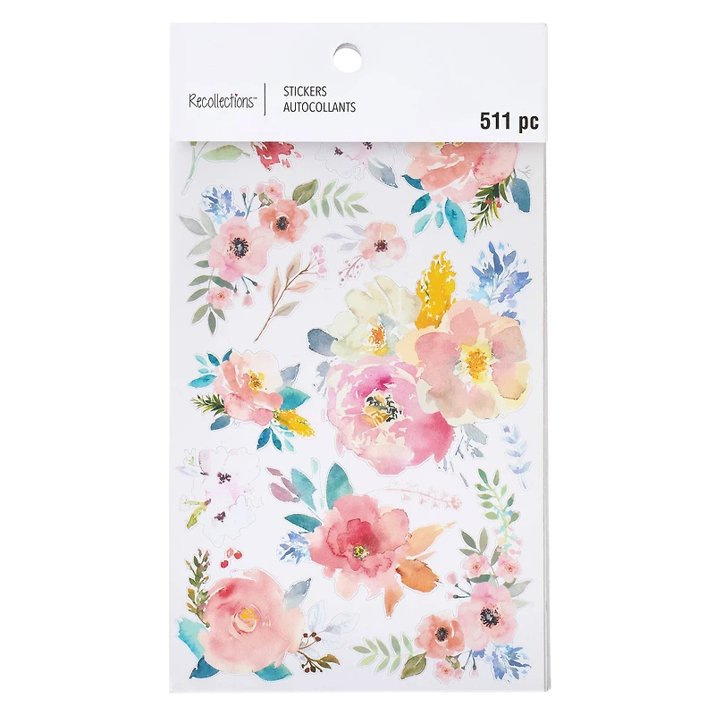 12 Pack: Sketchbook Garden Stickers by Recollections™