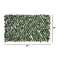 40" x 80" Artificial Gardenia Expandable Privacy Fence Screen