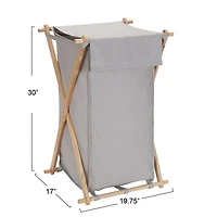 Household Essentials X-Frame Laundry Hamper