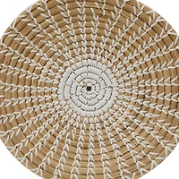 Brown Seagrass Bohemian Wall Decor, Set of 5 13", 19", 16", 14"