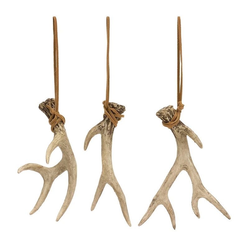 5" Hanging Antler Décor Set