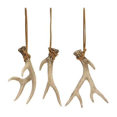 5" Hanging Antler Décor Set
