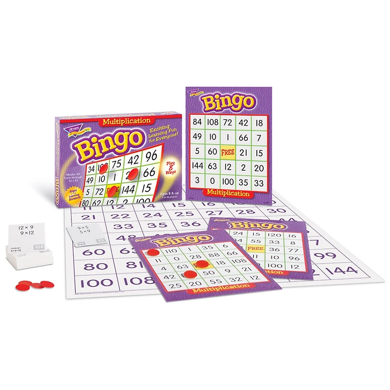 Trend Enterprises® Multiplication Bingo