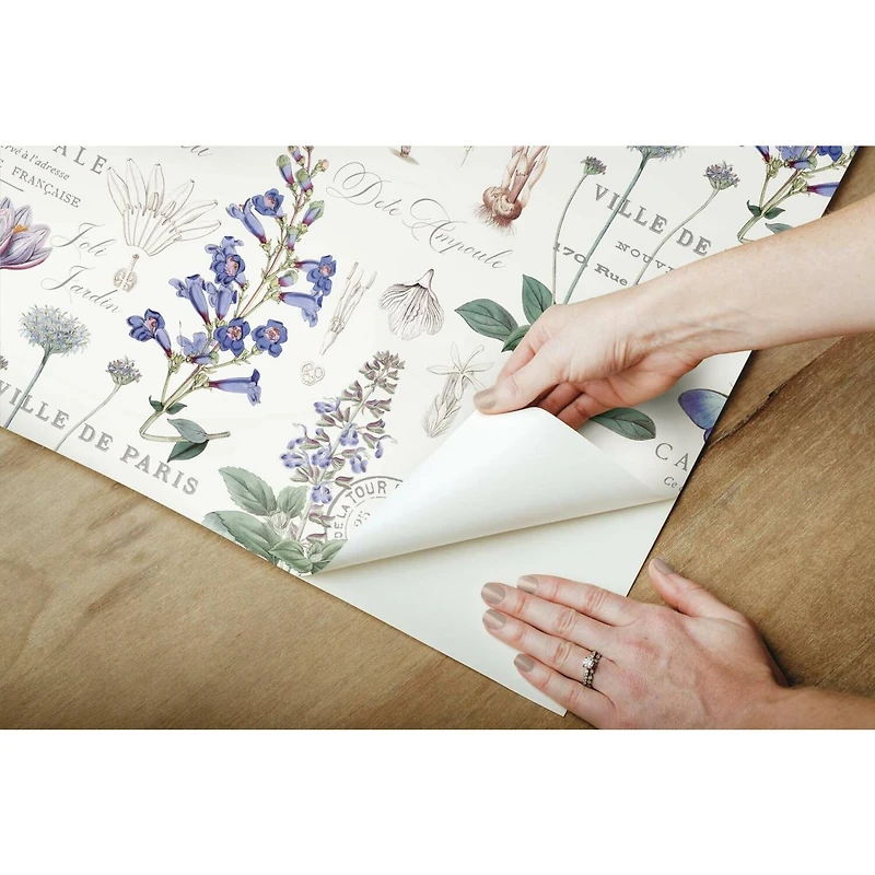 RoomMates Butterfly Botanical Peel & Stick Wallpaper