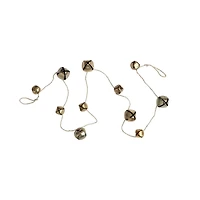 Hello Honey® 61" Gold Finish Metal Bells Garland