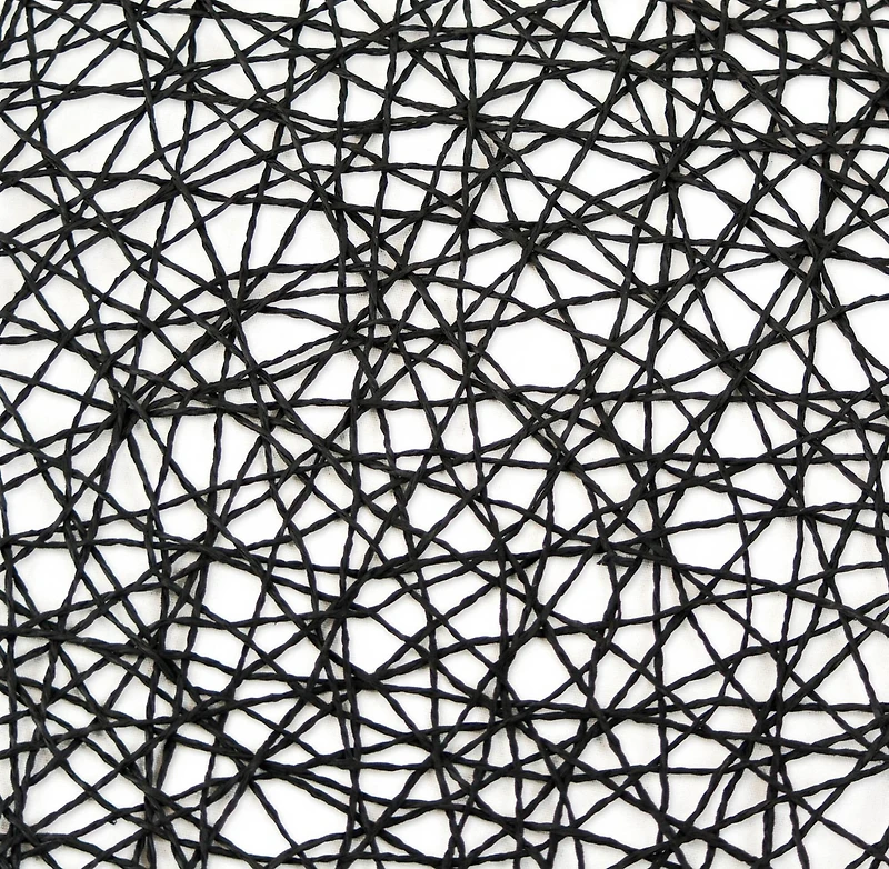 DII® Woven Paper Round Placemats