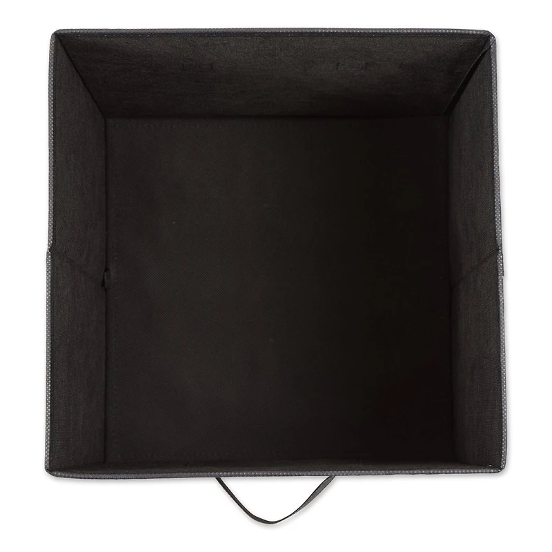 DII® 11" Black & Gold Dots Storage Cube, 2ct.