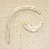 Hello Honey® 8.25" Cream Stoneware Face Planter & Saucer