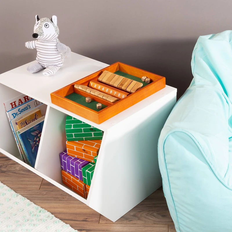 Toy Time Shut The Box Classic 9 Number Wooden Game Set