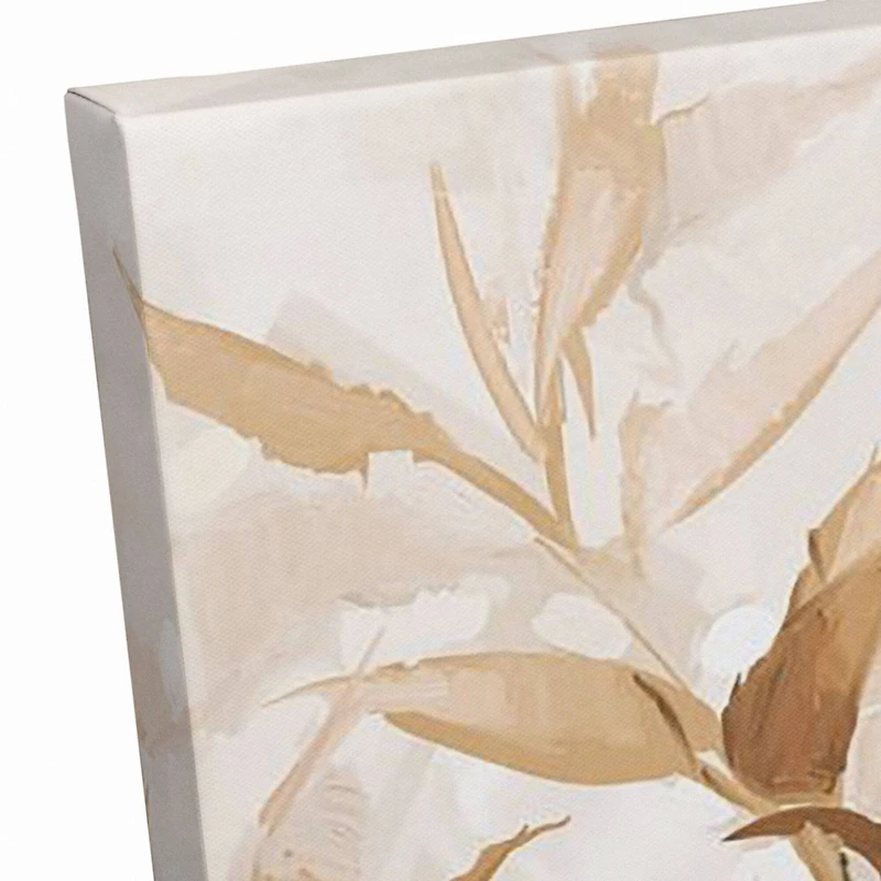 Creamy Abstract 16" x 24" Canvas Wall Art