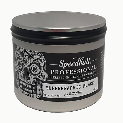 Speedball® Professional™ Supergraphic Black Relief Ink, 16oz.