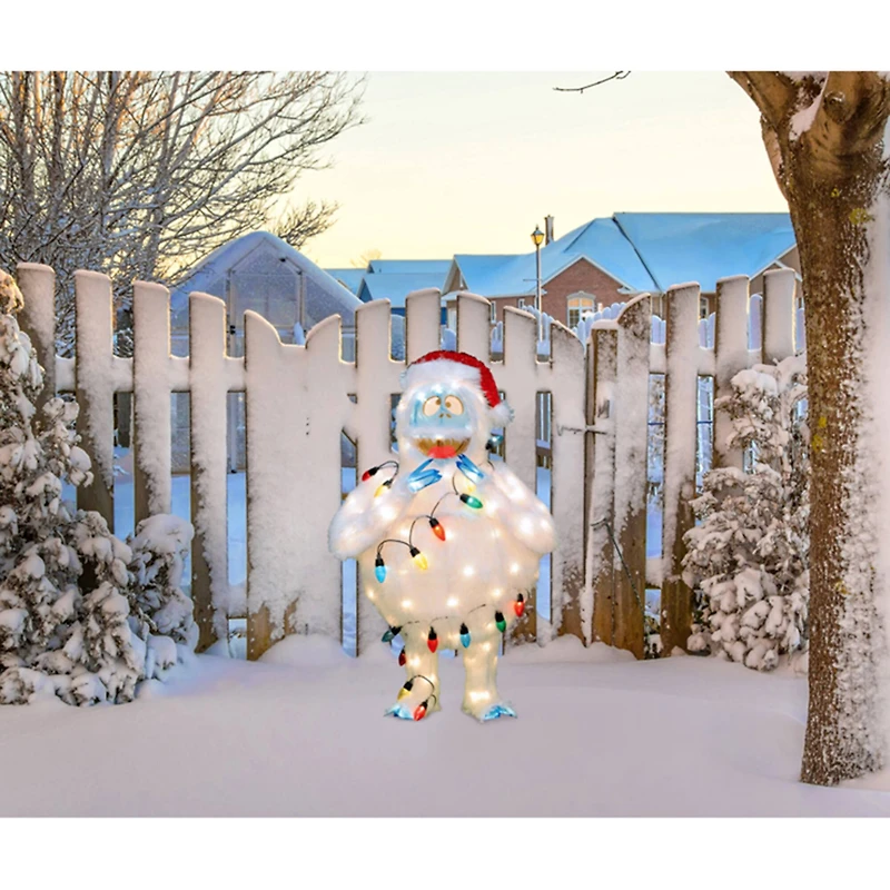 2.75ft. 3D Pre-Lit Rudolph Bumble with C9 Light Strand