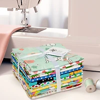 12 Pack: Printed Fabric Bundle by Loops & Threads™