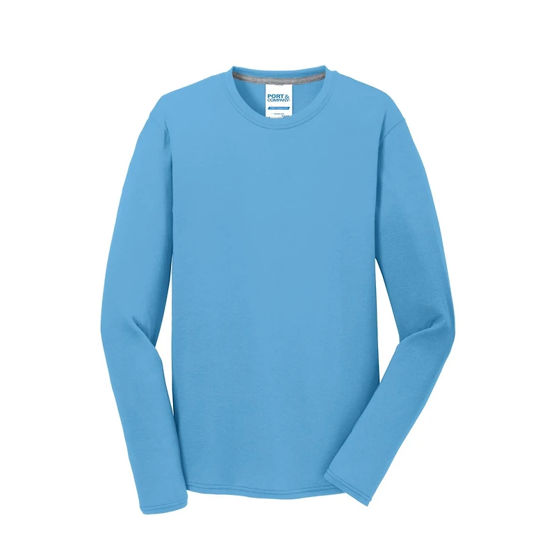 Port & Company® Long Sleeve Performance Blend T-Shirt