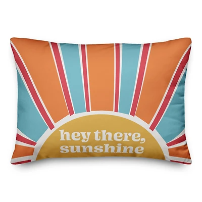 20" Hey There Sunshine Spun Poly Pillow