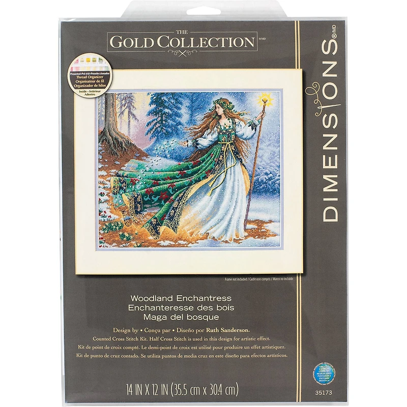 Dimensions® Woodland Enchantress Counted Cross Stitch Kit