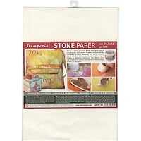 Stamperia White Washable Stone Paper, 11.6" x 16.5"