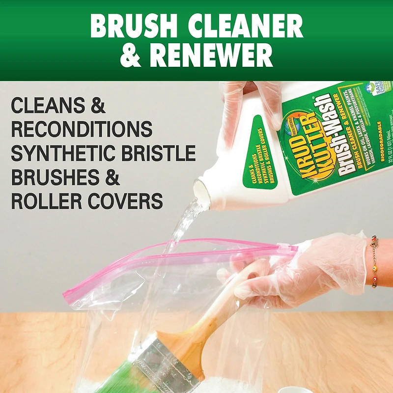 Krud Kutter® Brush-Wash® 32oz. Brush Cleaner & Renewer