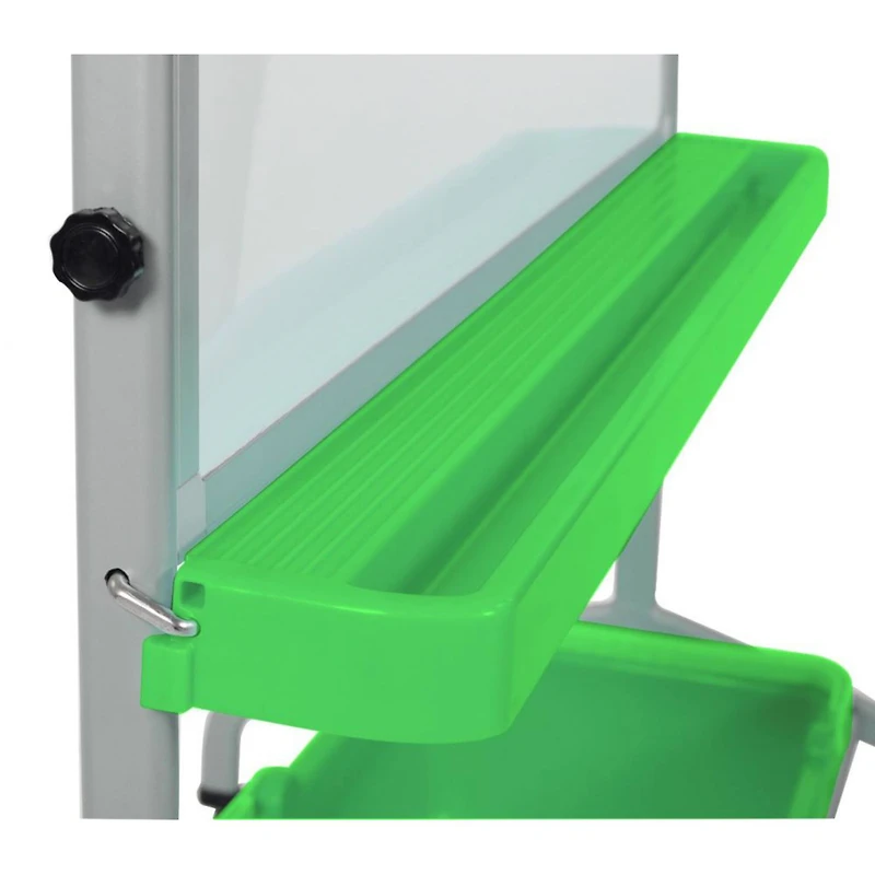 Luxor Classroom Chart Stand with Storage Bins