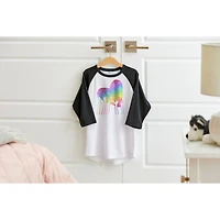 Cricut® Unisex Youth Raglan Sleeve T-Shirt Blank