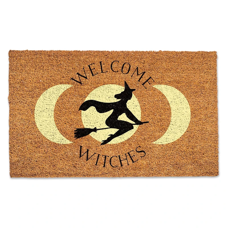 Welcome Witches Moon Door Mat