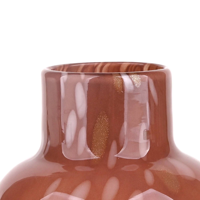 7.5" Pink Glass Vase by Ashland®