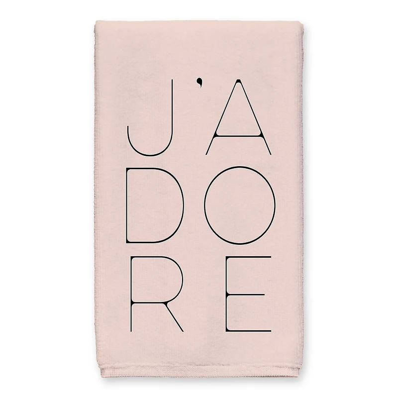 J'adore Lips Tea Towel Set of 2