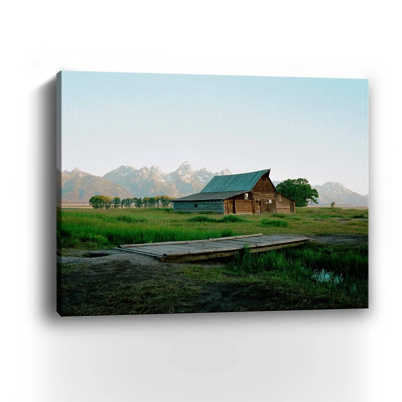 Wyoming Summer Canvas Giclee