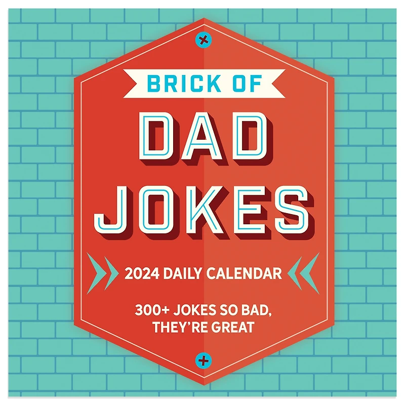 TF Publishing 2024 Dad Jokes Daily Desktop Calendar