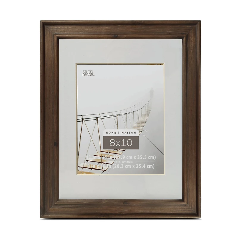 Home 8" x 10" Walnut Frame by Studio Décor®