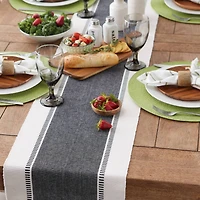 DII® 108" Dobby Stripe Table Runner
