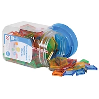 Edx Education® Transparent Pattern Blocks Mini Jar