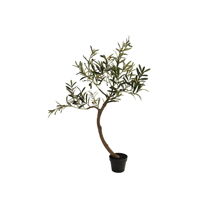 Hello Honey® Faux Olive Tree in Plastic Pot, Green
