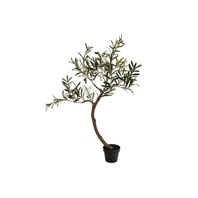 Hello Honey® Faux Olive Tree in Plastic Pot, Green