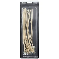 9" Medium Candle Wicks with Clips by Make Market®
