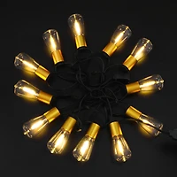 12ct. Gold Tube Warm White LED String Lights by Ashland®