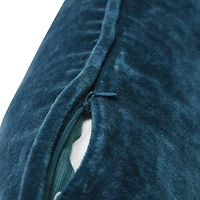 Hello Honey® Dark Blue Velvet Pillow Cover