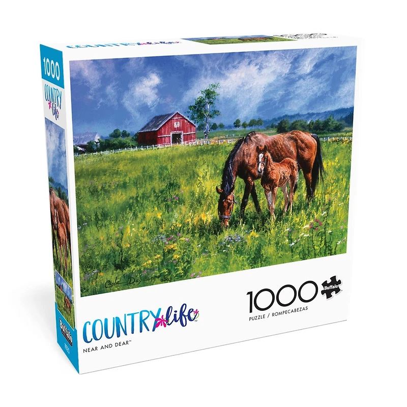 Assorted Country Life 1,000 Piece Puzzle