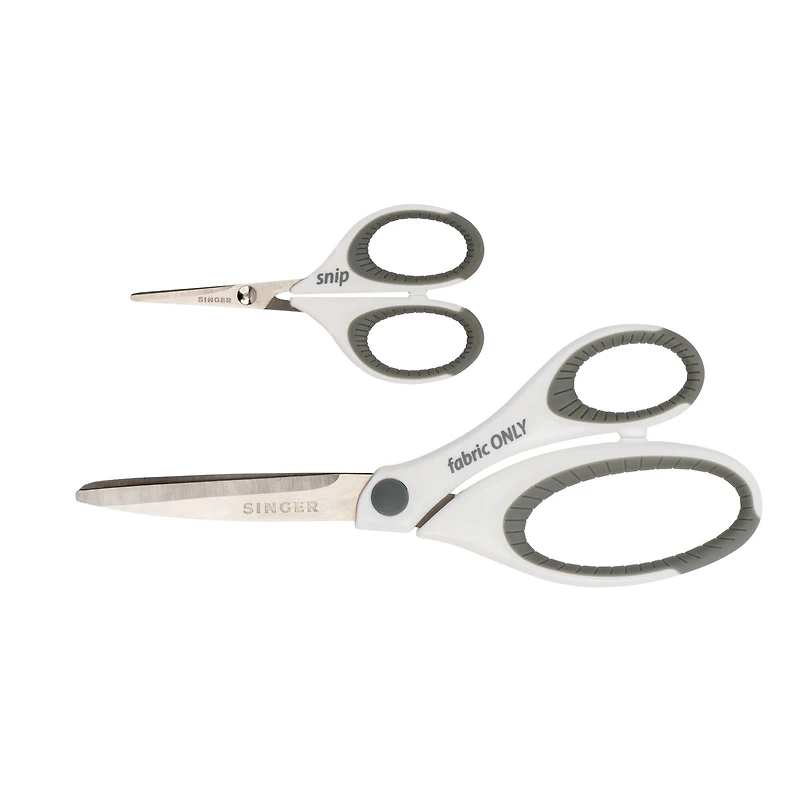 SINGER® 8.5" Sewing Scissors & 4" Detail Scissors, 6ct.