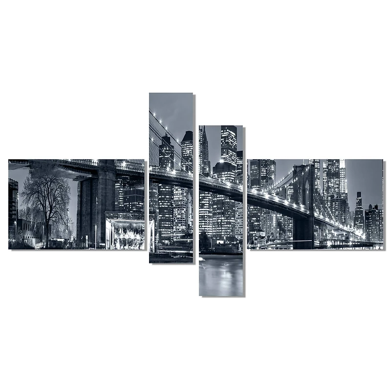 Designart - Panorama New York City at Night